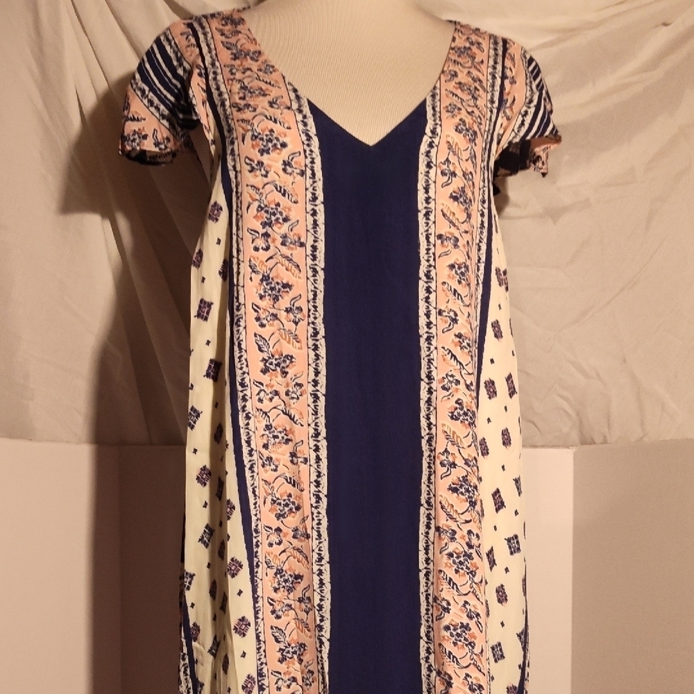 Maeve Anthropologie bohemian cape like sundress size Medium